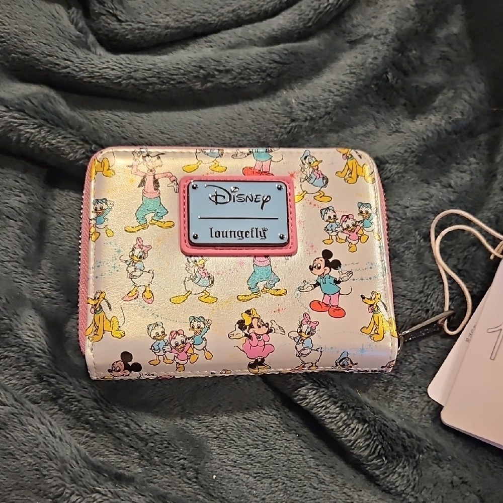 Disney Loungefly 100th Anniversary Character Wallet